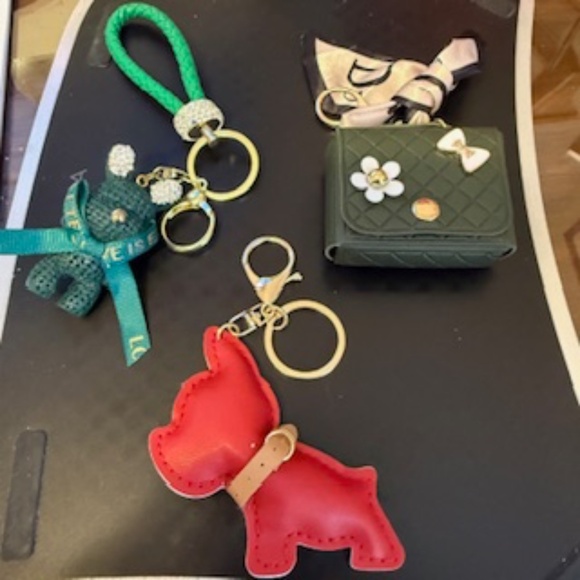 Bag Charm knockoffs (3 pc) - Picture 1 of 4
